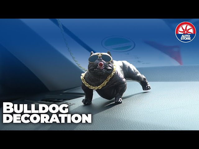 Car Interior Decor Bull Dog Hanging Car Pitt Bull Hanging Brown Video