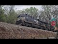 Norfolk Southern 8000 Under Warranty Unit Leads 127 In Johnson City TN 04 10 2025