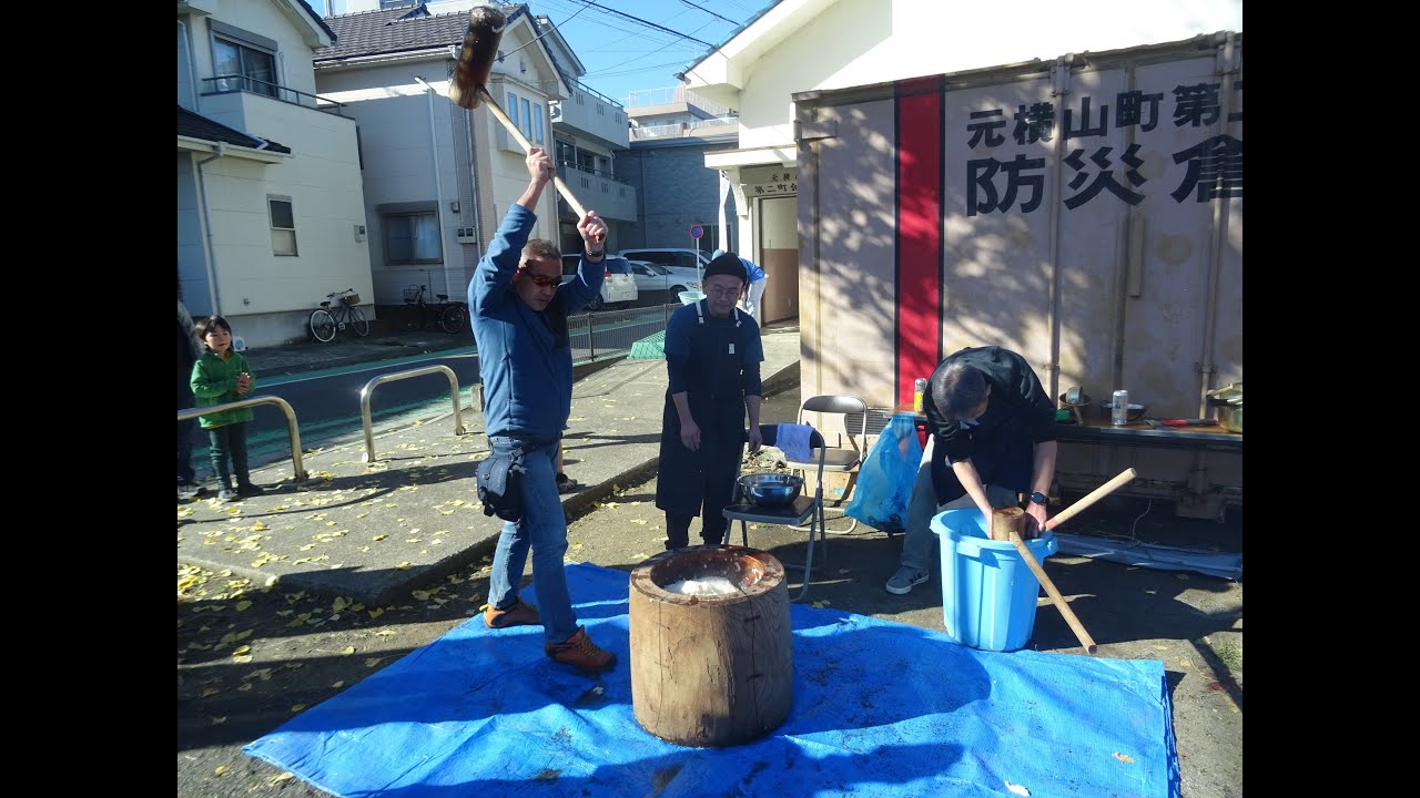 もちつき大会　やまぶき子供会2025