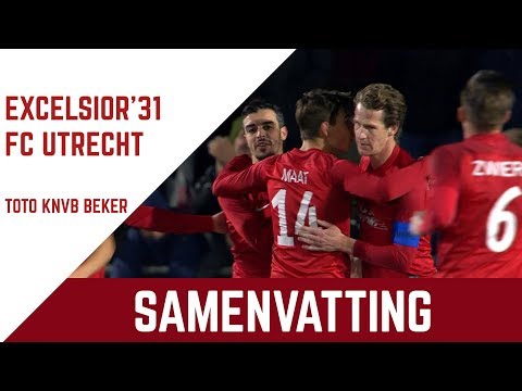 Samenvatting Excelsior'31 - FC Utrecht | 1e ronde TOTO KNVB Beker