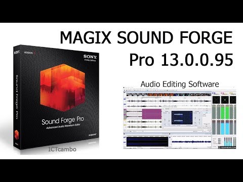 MAGIX SOUND FORGE Pro 13.0.0.95 | Audio Editing Software