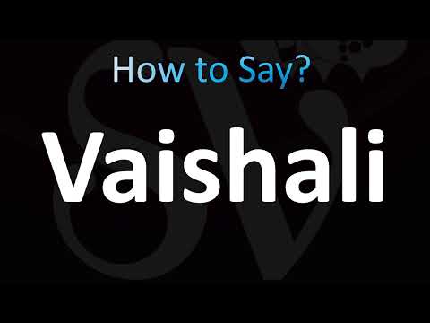 How to Pronounce Vaishali (CORRECTLY!)