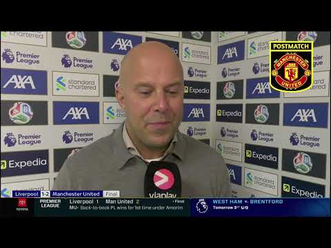 Ame slot - Post match interview  Liverpool 1- 2 Manchester United 19/10/2025