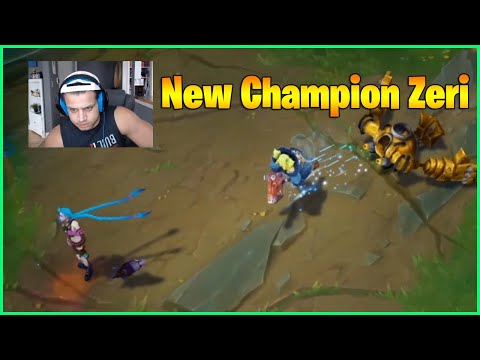 Tyler1 Reacts to New Champion Zeri...LoL Daily Moments Ep 1708