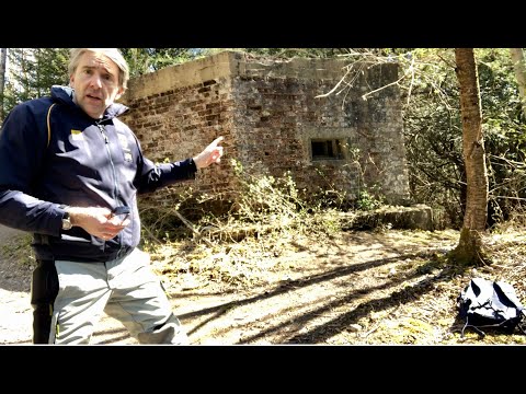 Pillbox exploration. The last defence after invasion in World War 2.