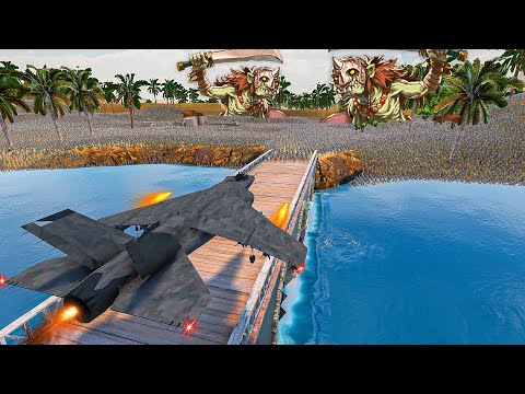 HYDRA ARMY HOLD BRIDGE From 1,000,000 GOBLIN ARMY | Ultimate Epic Battle Simulator 2 UEBS 2