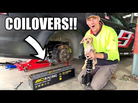 We Fit BC Racing Coilovers to our VE Commodore - Part 1