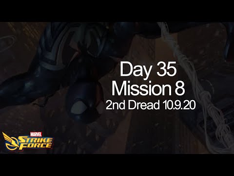 Dark Dimension 3 - Dread the Darkness - Second Run - Node 8 -Day 35- MARVEL STRIKE FORCE - 10.9.20