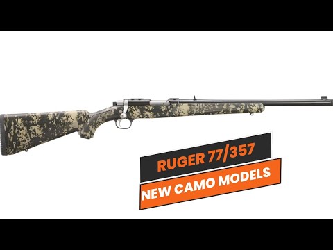 Ruger Debuts New 77/357 Camo Models Review  #RugerNew #Ruger77357 #Ruger357 #huntingrifle