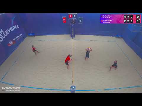 17:35 D. Korobkov / V. Kushch - M. Bedukha / M. Kyselov 02.07.2022 | Winners Beach Volleyball