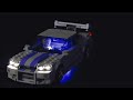 BrickBling LED-Licht-Set für LEGO® Nissan Skyline GT-R R34 (76917)