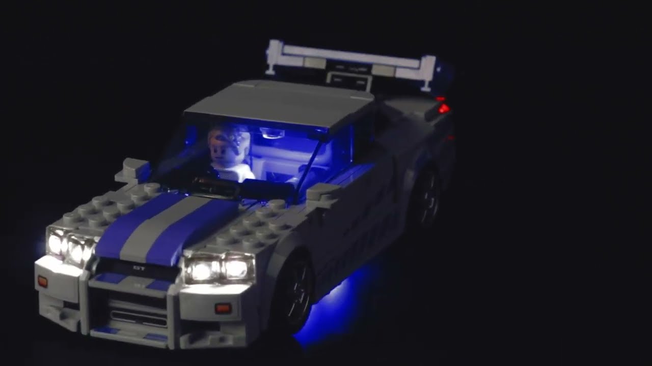 BrickBling LED-Licht-Set für LEGO® Nissan Skyline GT-R R34 (76917)