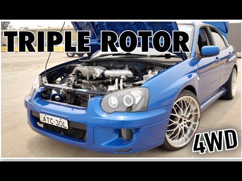 first EVER WRX triple rotor #20b