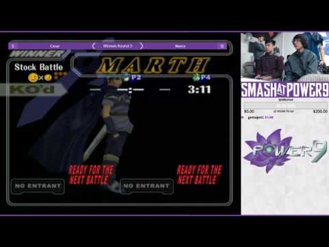 S@P9 #18 - Neeco VS Cesar - SSBM Winners Round 3