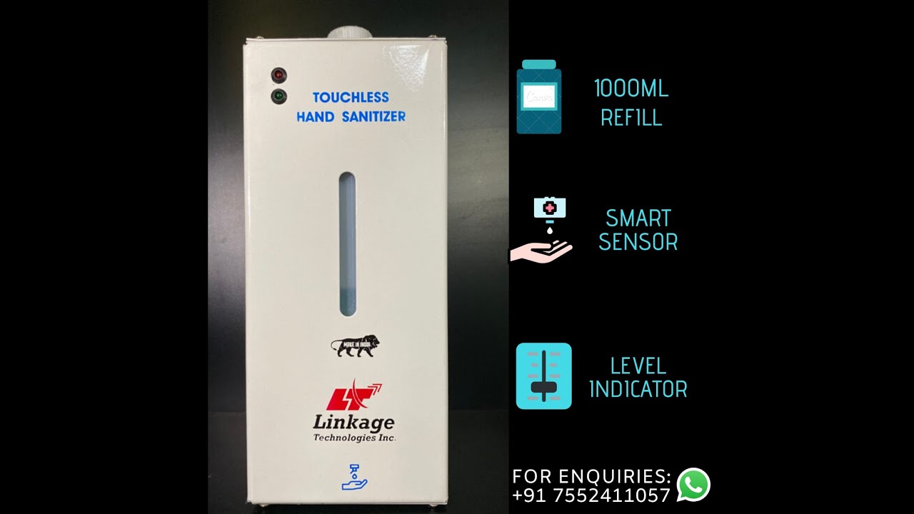 Touchless Hand Sanitizer - Linkage Technologies