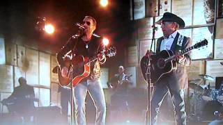 Cowboys Like Us - George Strait and Eric Church performing live at CMA Awards 2014