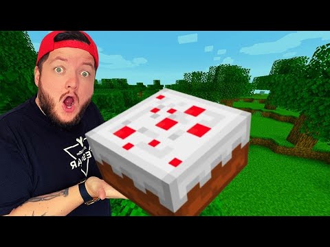 Spiser KUN Minecraft mad i 24 timer
