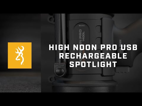 High Noon Pro USB Rechargeable Spotlight with Power Bank