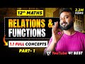 Class 12 Maths NCERT Chapter 1 Relations Functions Ex 1 1 Introduction Part 1 2026