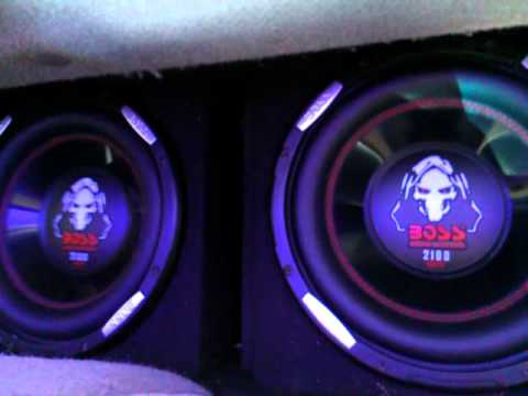 2 Boss Phantoms with 1000 watt amp,