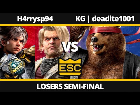 ESC 81 - Losers Semi-Final - H4rrysp94 (Lars, Paul) Vs. KG | deadite1001 (Kuma) TEKKEN 8 Tournament