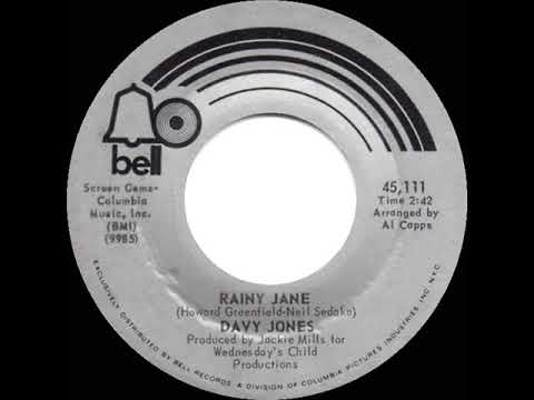 1971 HITS ARCHIVE: Rainy Jane - Davy Jones (mono 45)