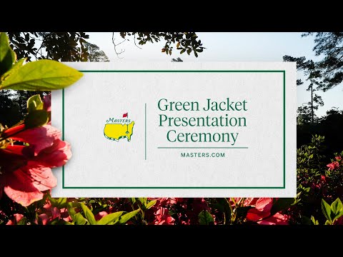 2023 Green Jacket Presentation Ceremony