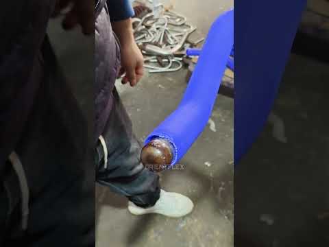 Immersive experience of silicone hose shaping process #shorts #producer #factory #silicone #manual