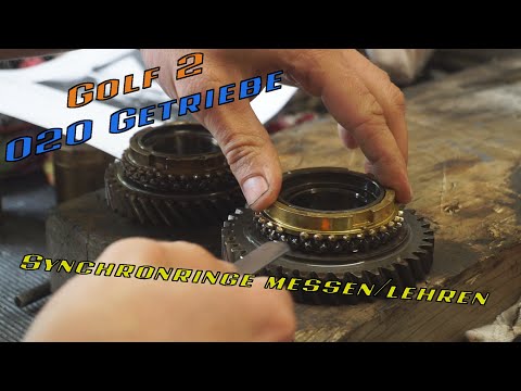Golf 2 020 Getriebe Synchronringe messen