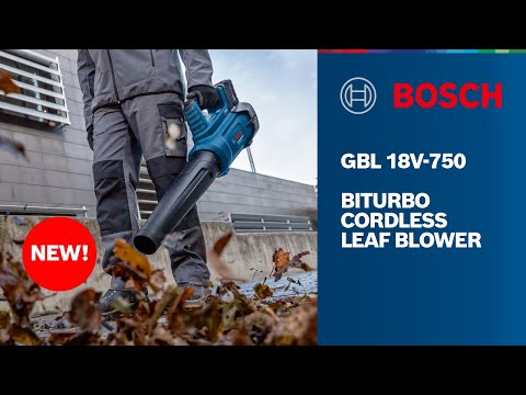 NEW Bosch Biturbo GBL 18V-750 Professional Cordless Leaf Blower
