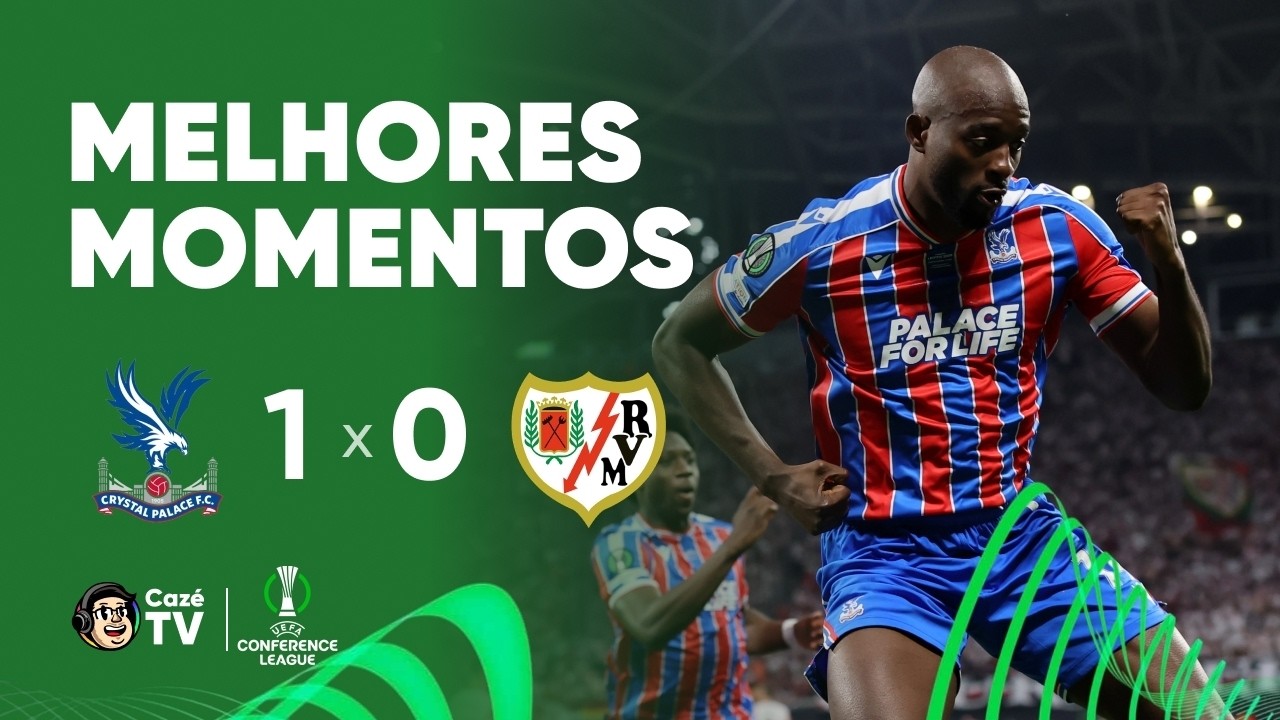 CRYSTAL PALACE CAMPEÃO! | CRYSTAL PALACE 1 X 0 RAYO VALLECANO | CONFERENCE LEAGUE 2025/2026 | FINAL