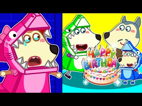 Lycan in Arabic 🌟 Ruby is Jealous of Lycan's DIY Birthday Party | Lycan's Funny Stories For Kids