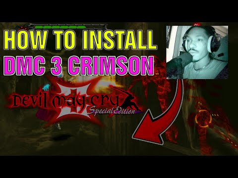 DMC 3 Crimson Mod + How to Install (Tutorial & Gameplay) - Devil May Cry HD Collection Mod Showcase