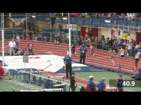 Girls 400m Heat 6 - New Balance Nationals Indoor 2013