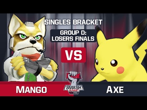 Mango vs Axe - Melee Singles: Group D - Smash Summit Spring 2017