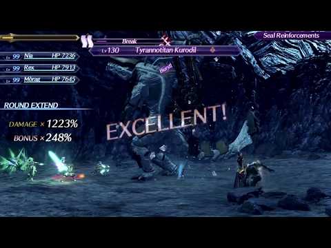 Xenoblade Chronicles 2 New Game Plus 1.4 - Green Aegis Damage Caps Lv1 and Lv2