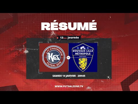 D1 Futsal - J13  FC Kingersheim vs Mouvaux Lille Métropole Futsal