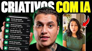 COMO FAZER CRIATIVOS COM IA PARA VENDER LOW TICKET (R$500/dia)