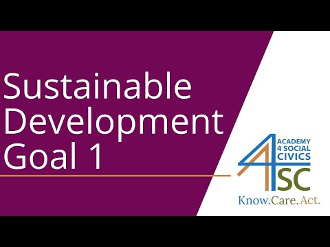 Sustainable Development Goal 1: No Poverty - SDG Series | Academy 4 Social Change