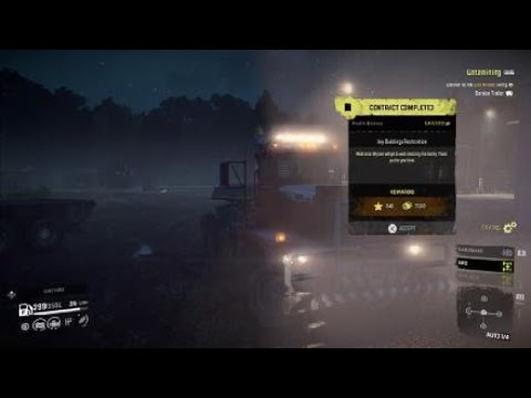 SnowRunner | Key Buildings Restoration on Zimnegorsk