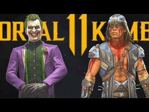 Mortal Kombat 11 Joker Vs Geras & Nightwolf - Hardest AI