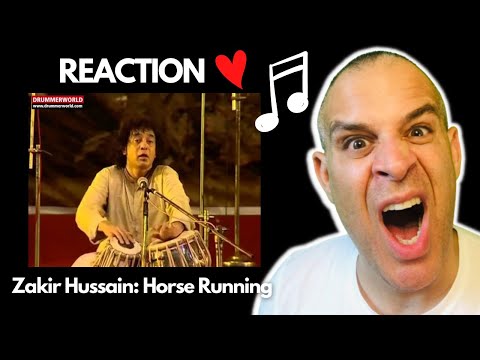 Zakir Hussain: Horse Running | Reaction