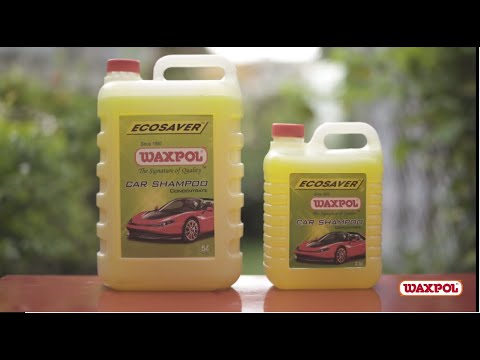 Green Waxpol Ecosaver Car Shampoo Concentrate 2.5 L