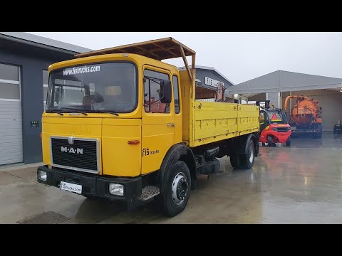 MAN 19.281 4x2 stake body + crane  - FIŠ TRUCKS SLOVENIA