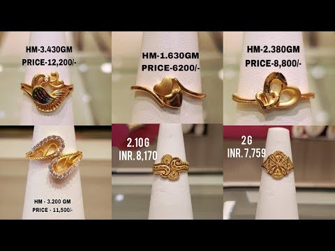 Latest Gold Finger Ring Designs