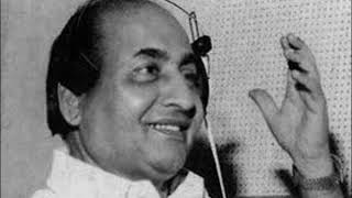 Mohammed Rafi singing without music in natural voi