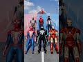 GTA V New Kiss Run Spider-man vs Venom & Iron man Funny Epic Challenge! #gta