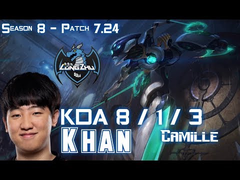 LZ Khan CAMILLE vs JAYCE Top - Patch 7.24 KR Ranked