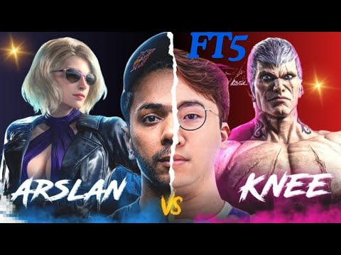 Ash Nina against brutal Bryan - Arslan Ash (Nina) VS Knee (Bryan) - FT 5 - #tekken8