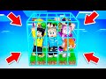 LOCKED IN A BOX Sky Block IN Minecraft FOR 100 DAYS